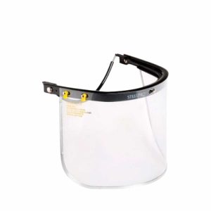 Protector facial adaptable a casco CLUTE