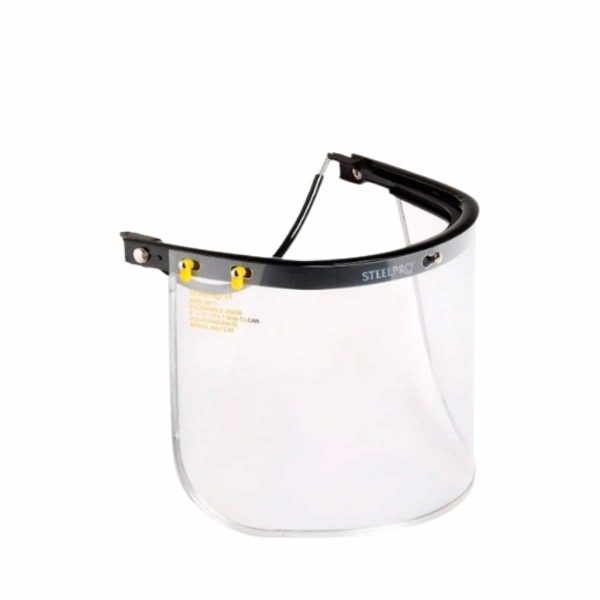 Protector facial adaptable a casco CLUTE