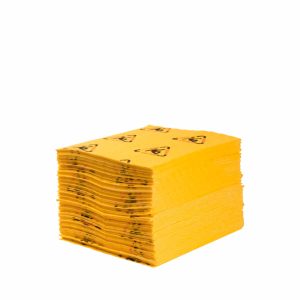 Paños absorbentes para químicos