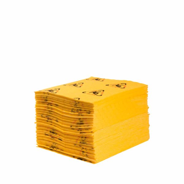 Paños absorbentes para químicos